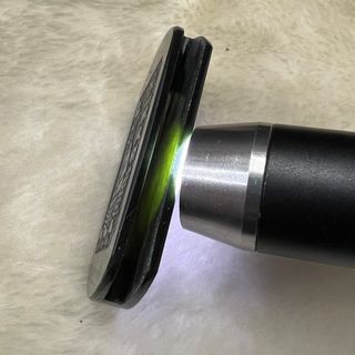 和闐墨玉立體浮雕一帆風順腰扣