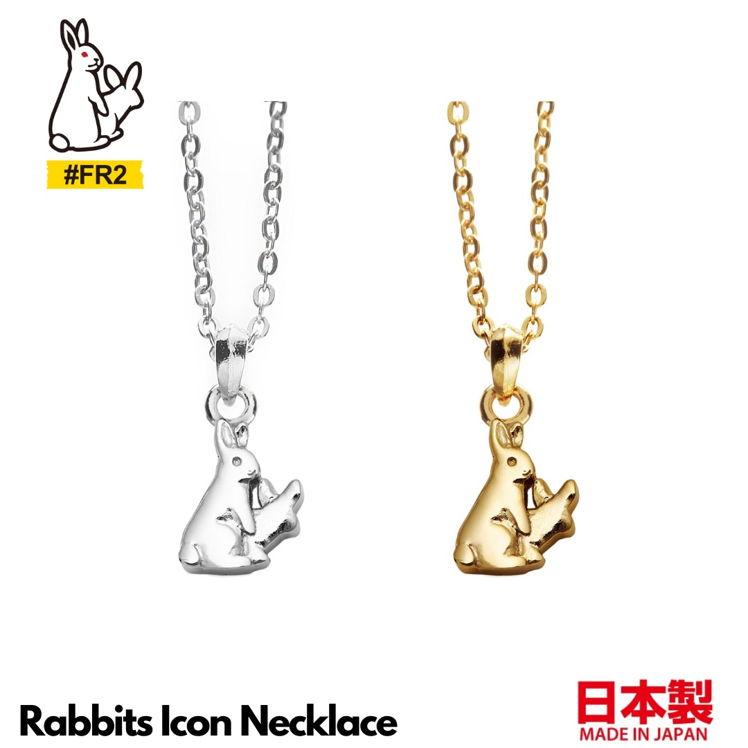 FR2 Rabbits Icon Necklace-