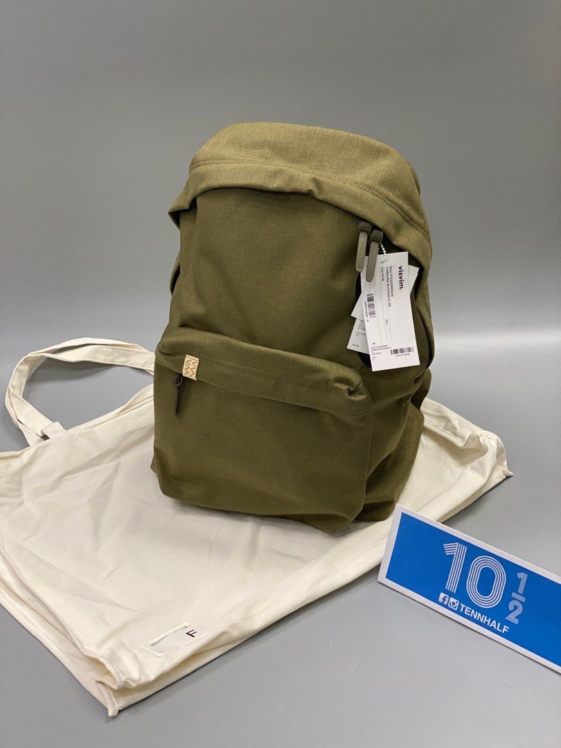 Visvim Rucksack 22L Canvas CORDURA Backpack in Olive bag day pack porter wtaps