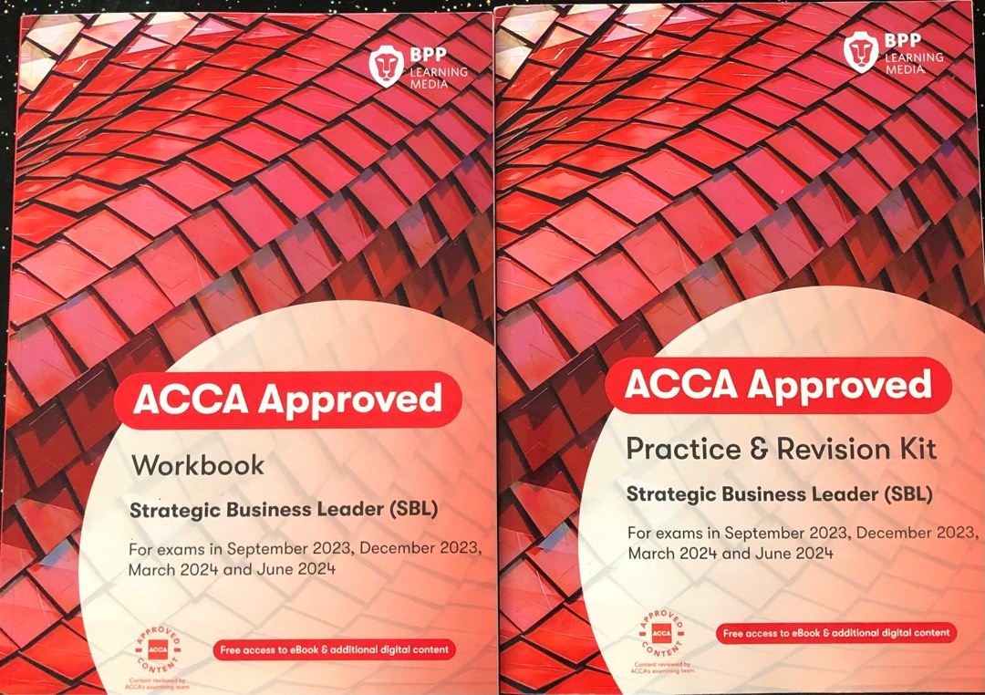 ACCA SBL BPP workbook and exam kit 2024, Hobbies & Toys, Books & Magazines, Textbooks on Carousell