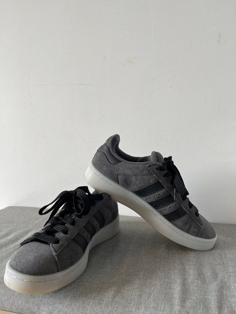 Dark grey sales adidas shoes