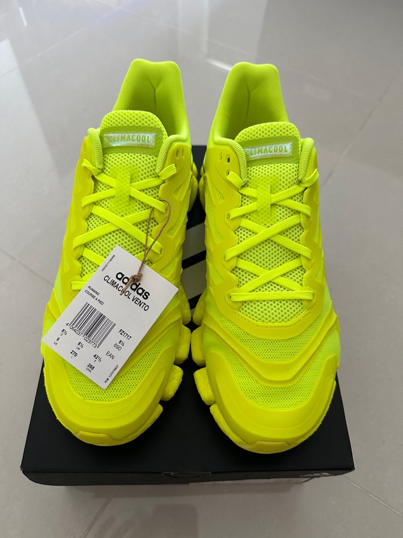 adidas Climacool Vento Solar Yellow Men's - FZ1717 - US