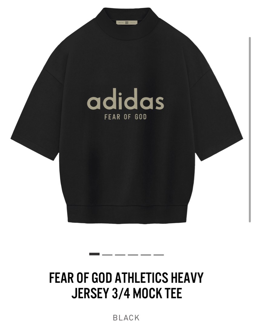 Fear of god shop printed heavy jersey hoodie