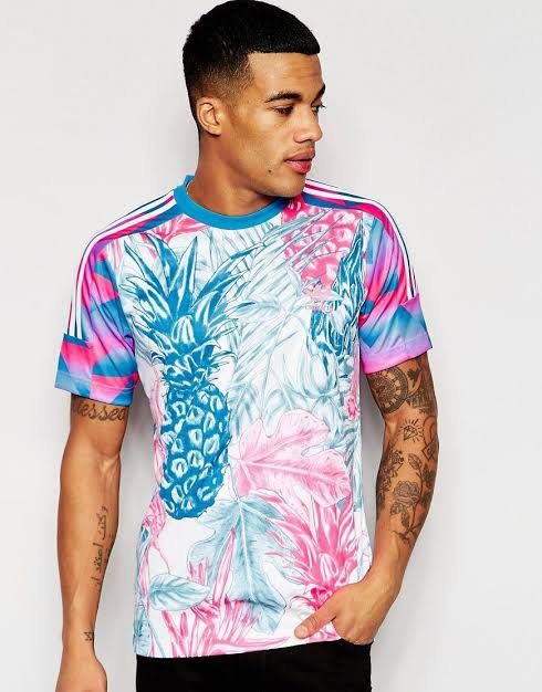 Adidas flowerrush jersey Men s Fashion Tops Sets Tshirts Polo Shirts on Carousell