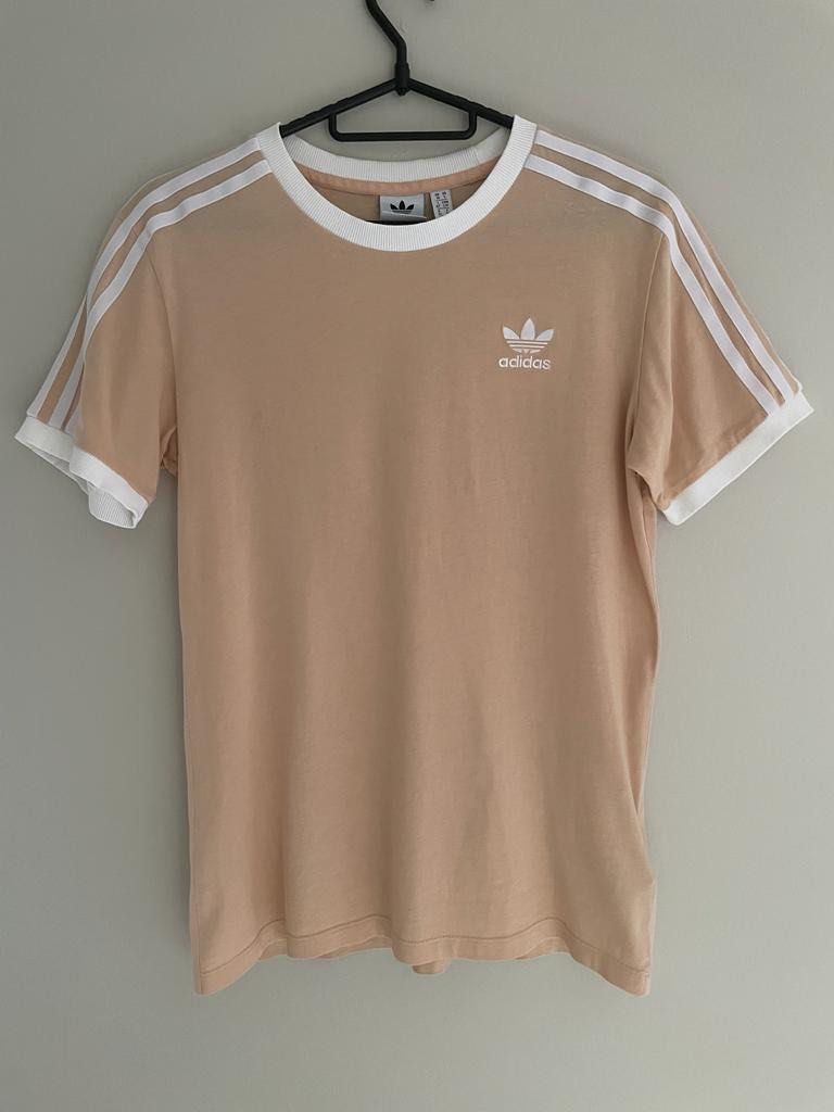 Adidas Originals 3 Stripes Logo Tee Women s Fashion Tops