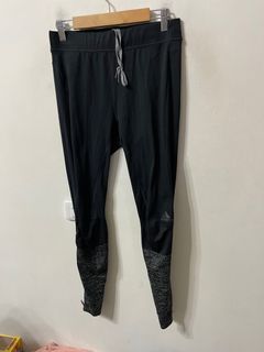 Adidas S94403 supernova 拉鍊腳口 彈性腰圍 緊身運動褲