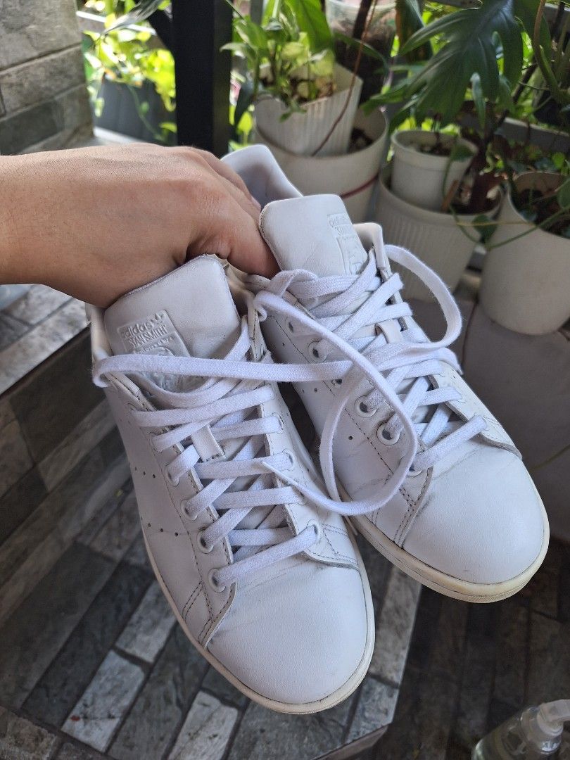 Stan smith triple white men sales