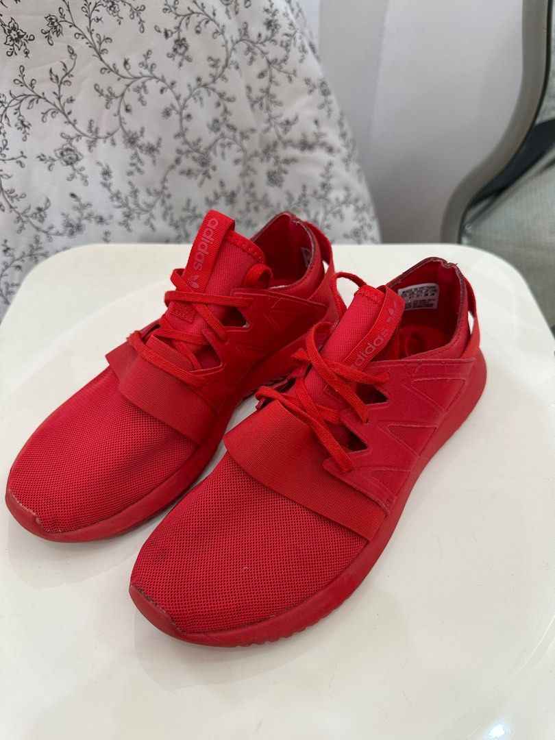 Adidas tubular viral vivid red sale