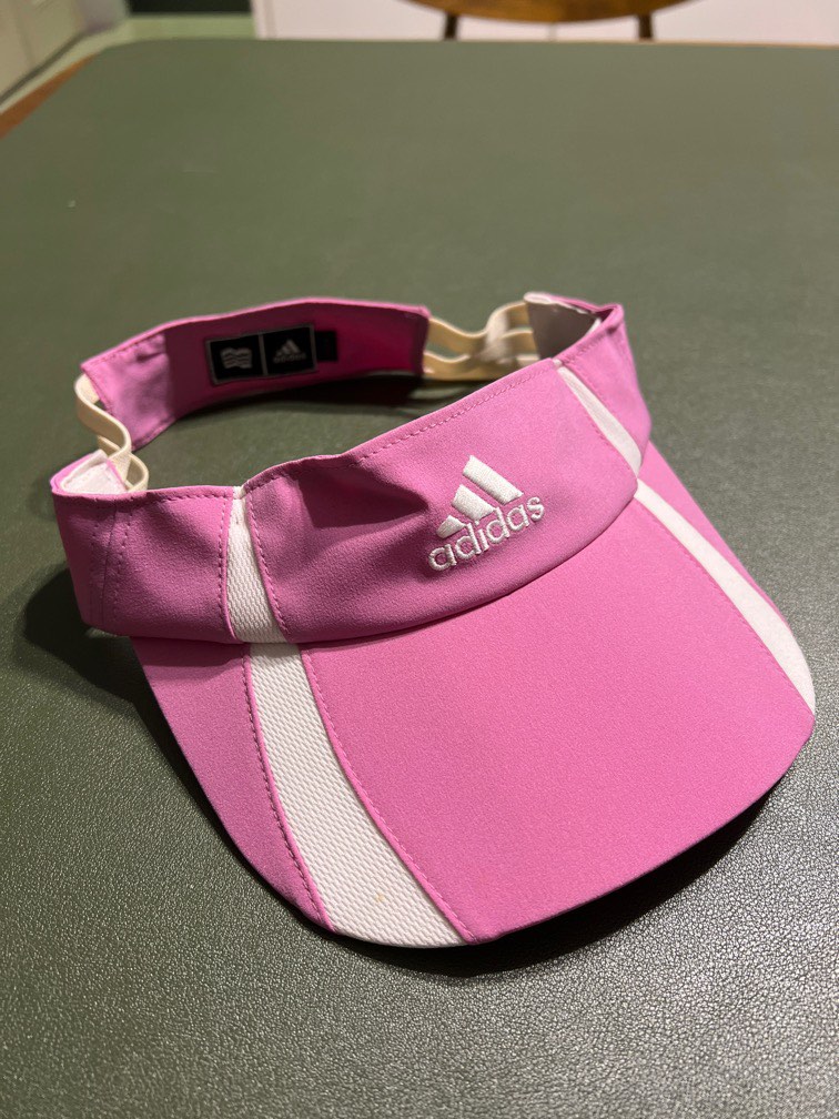 Pink adidas deals visor