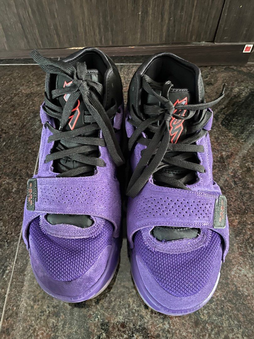Purple suede jordans store