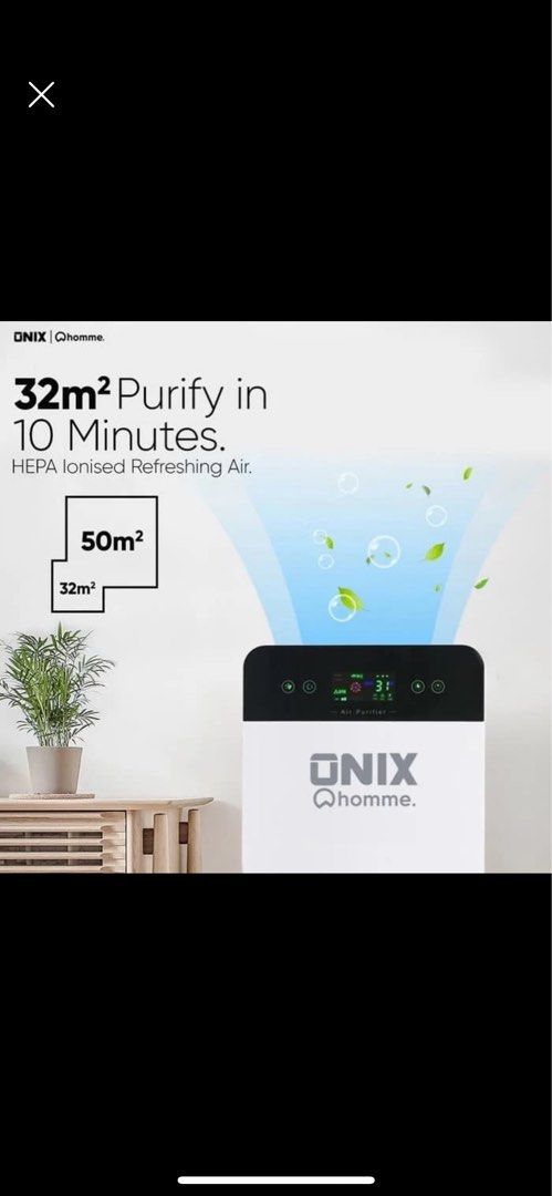 Onix homme air outlet purifier