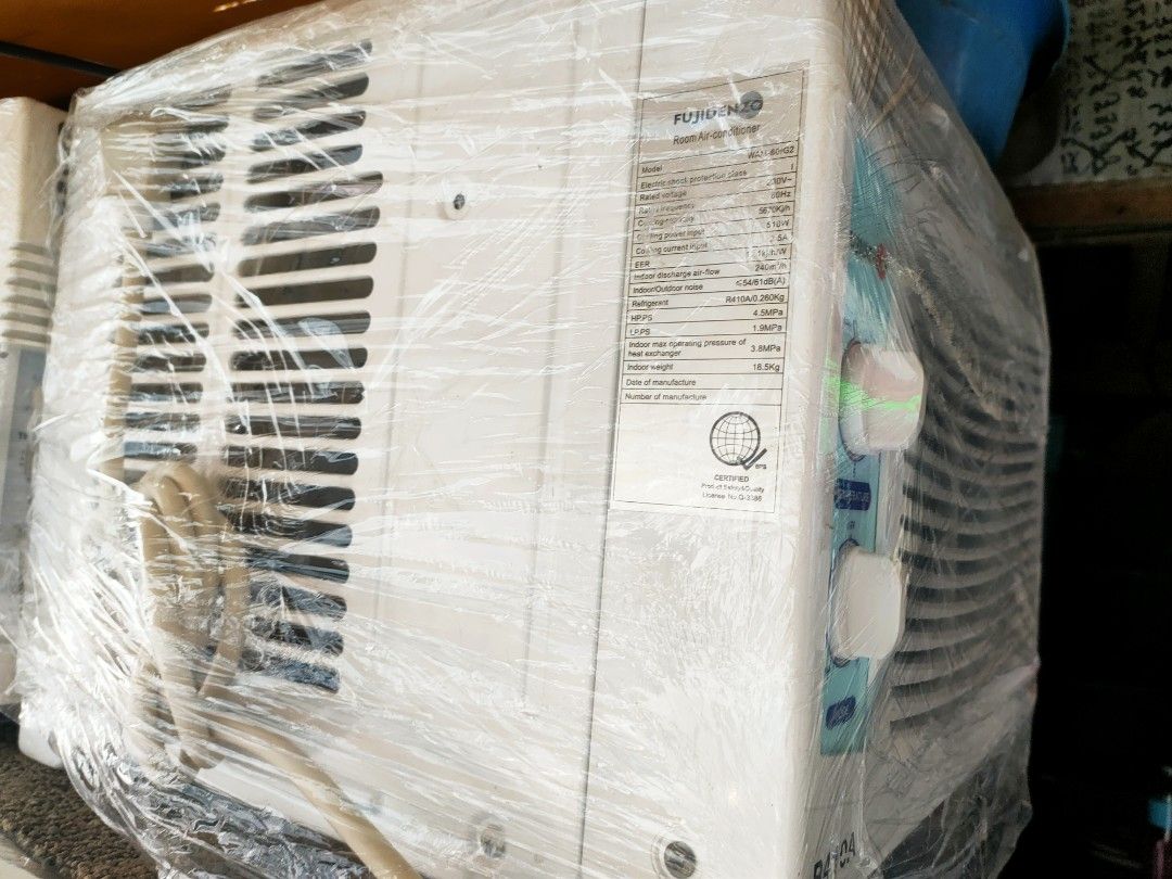 Aircon Fujidenzo .6HP r410a inverter grade good condition, TV & Home Appliances, Air