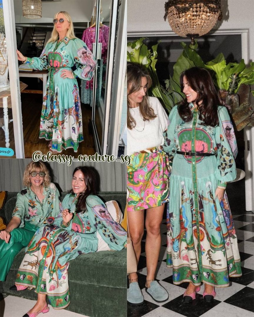 knee length dresses for ladies Hire Alemais Meagan Silk Set Size 10 or 12.  lonedresshire