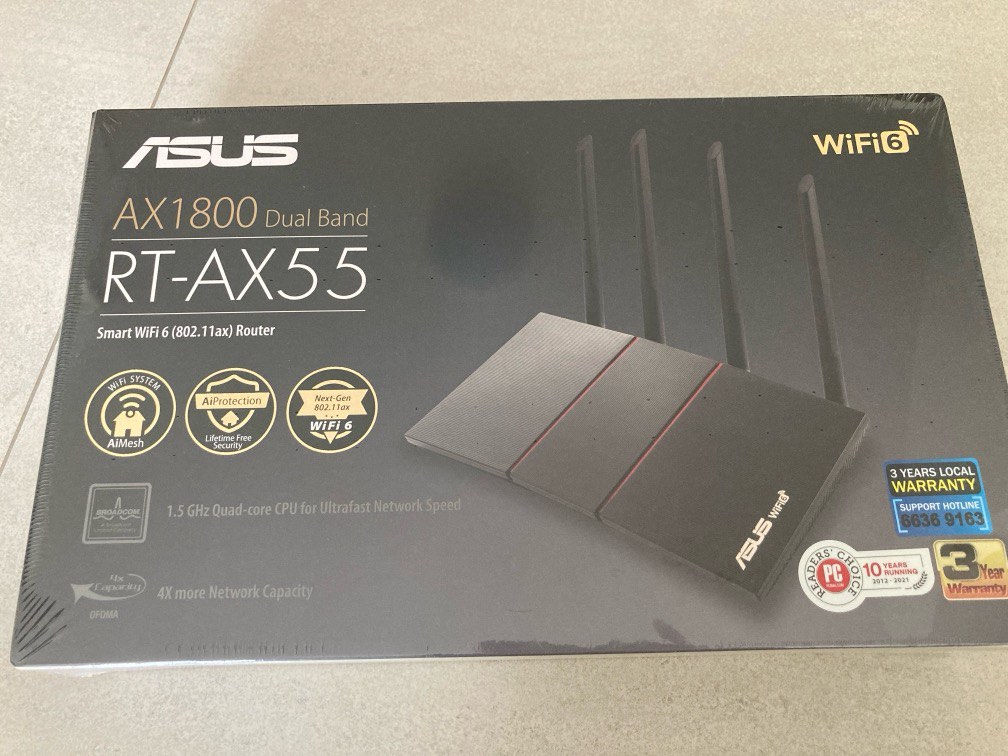 Asus RT-AX55 Router, Computers & Tech, Parts & Accessories, Networking ...