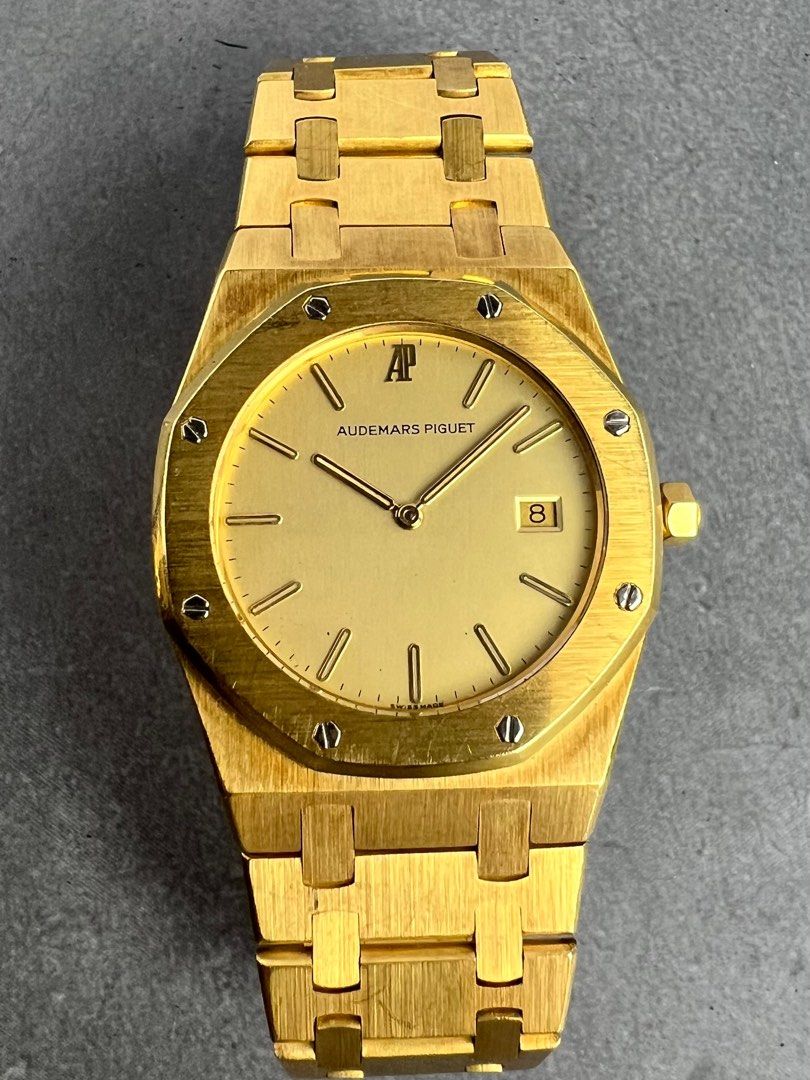Audemars Piguet Royal Oak 18k Solid Gold Men s Fashion Watches