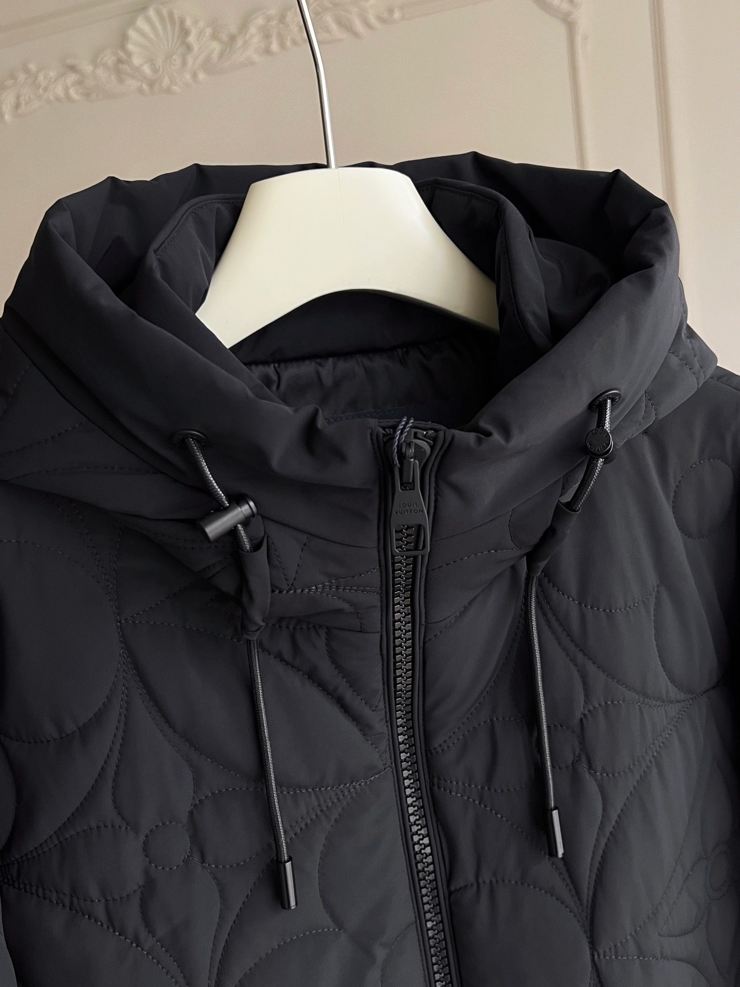 Quilted cotton jacket mens store