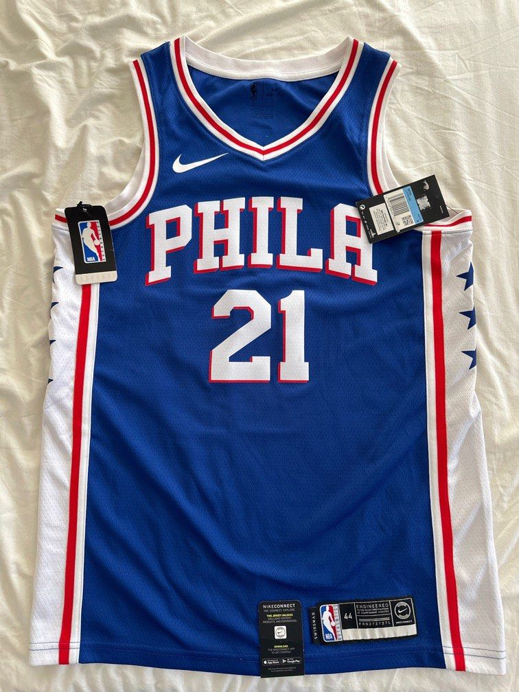 Sixers store embiid jersey