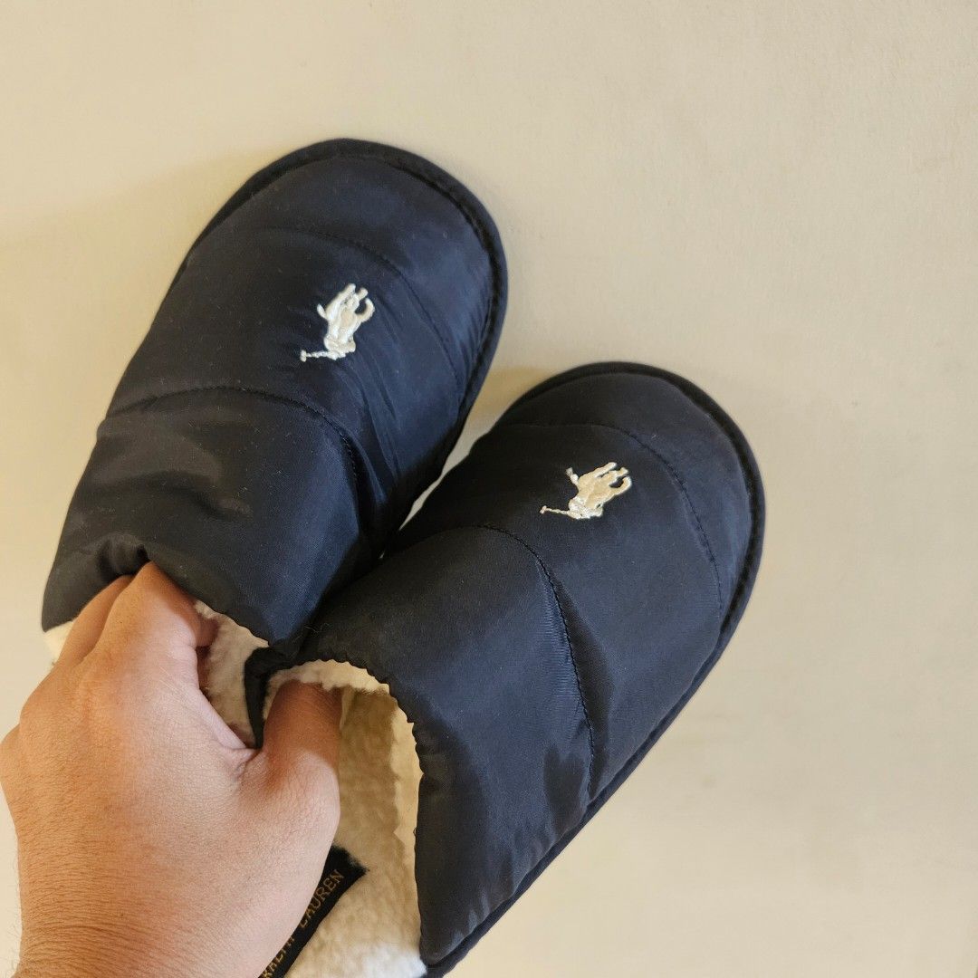 Polo ralph lauren top bedroom slippers