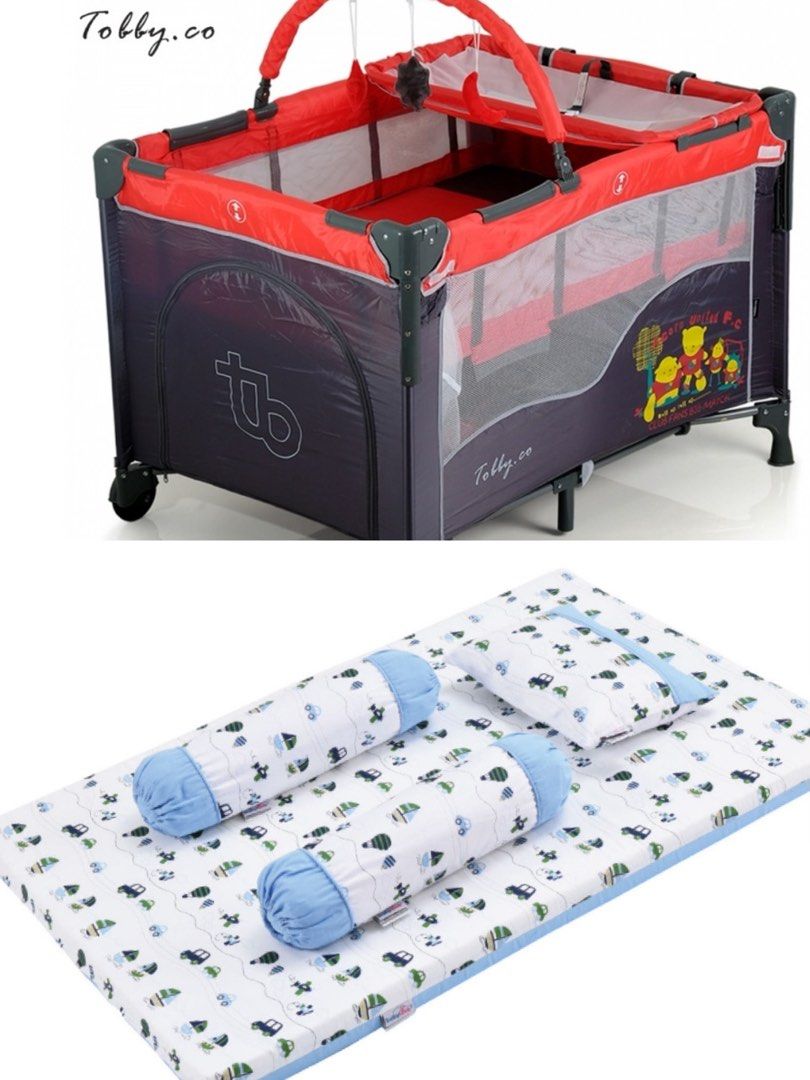 Baby Playpen dan Set Tilam, Babies & Kids, Baby Nursery & Kids