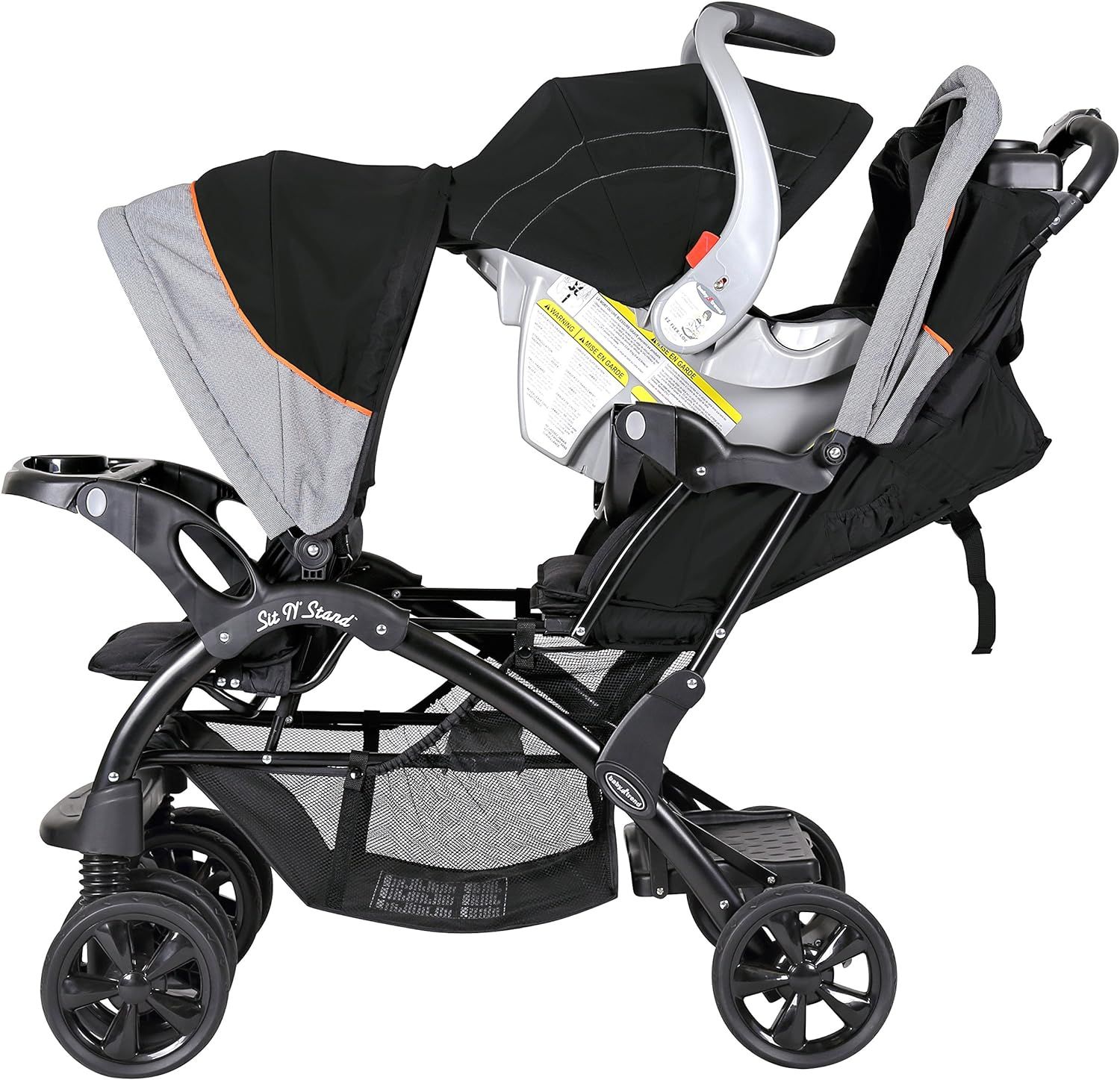 Baby Trend Double Sit N Stand Stroller Millennium Orange Babies