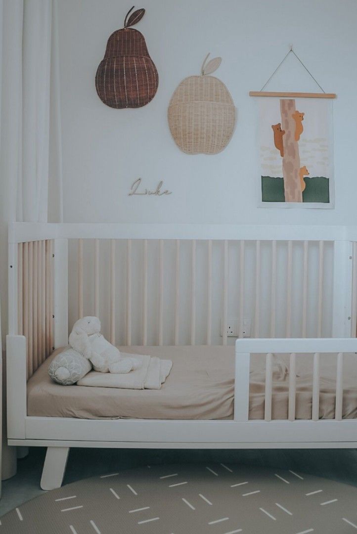 Babyletto Hudson 3in1 Convertible Crib With Toddler Bed Conversion