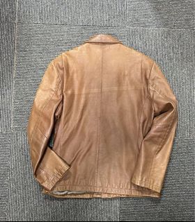 BALMAIN PARIS 小羊皮夾克 皮衣外套