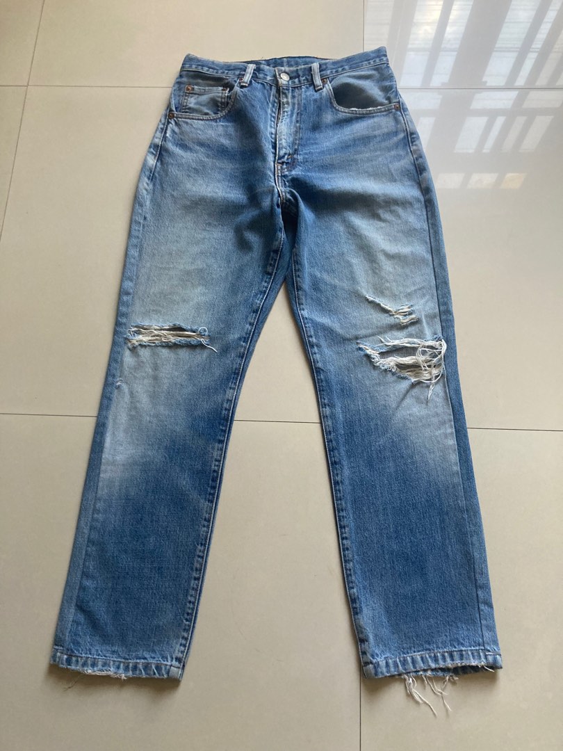 Big E Levis 502 Japan Repro Men s Fashion Bottoms Jeans on