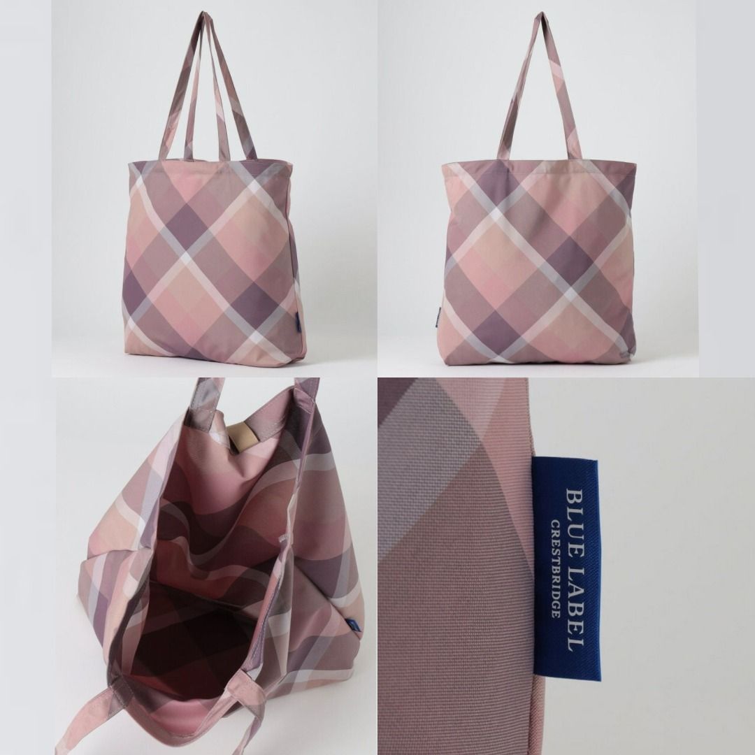 BLUE LABEL CRESTBRIDGE バケットバッグ ピンク Japan Blue Label Crestbridge Bag Price Blue Label Crestbridge Gem