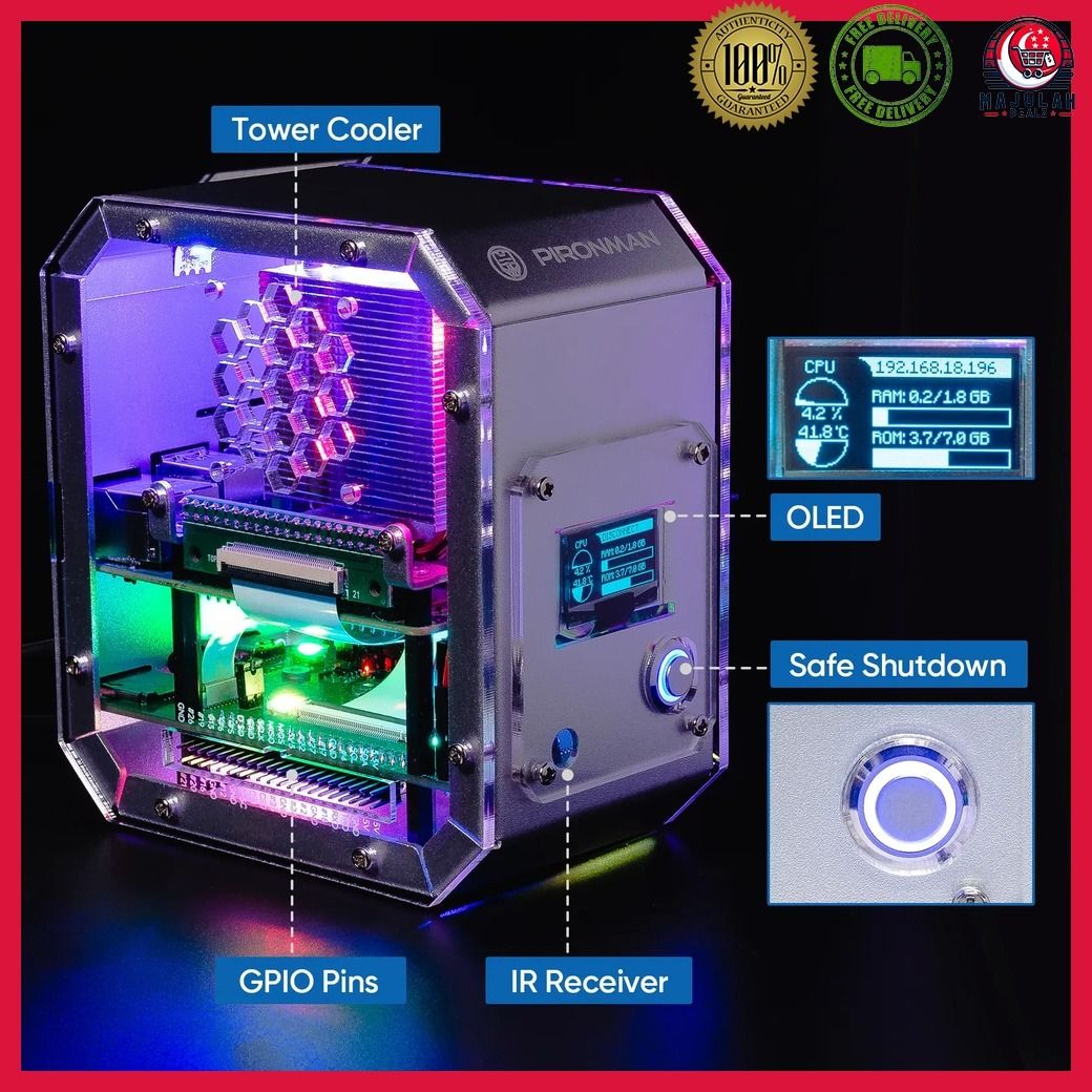 Raspberry pi case ssd discount