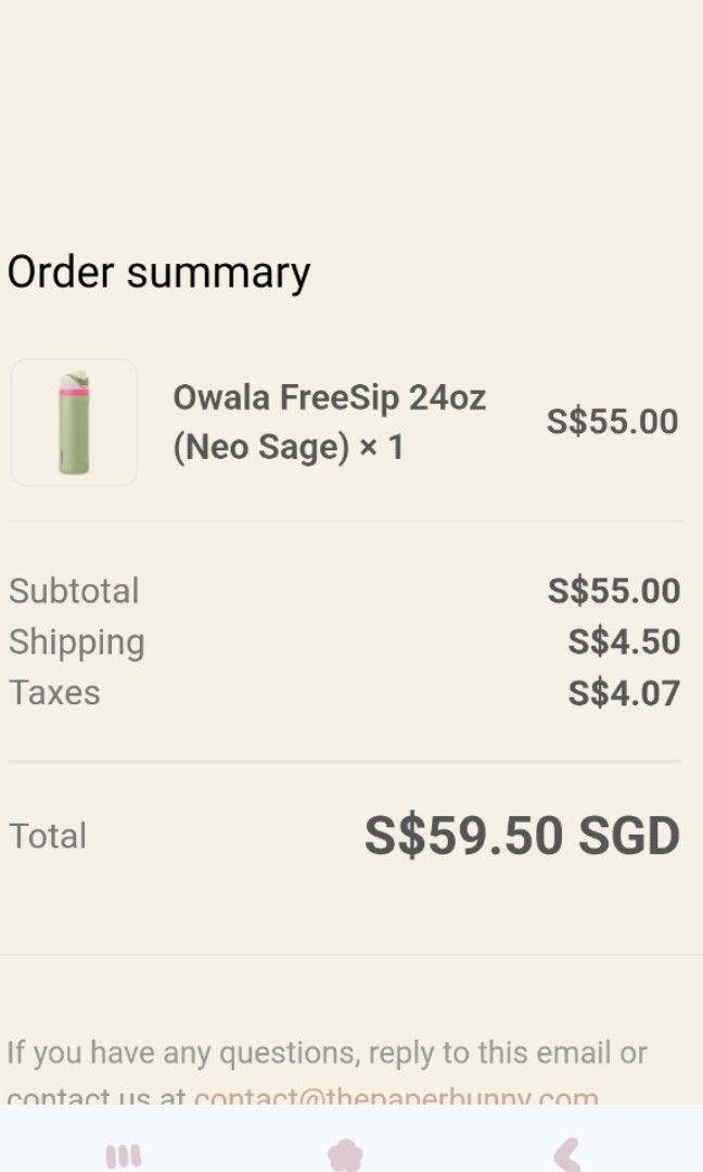 BNIP Owala FreeSip Neo Sage 24oz, Furniture & Home Living, Kitchenware ...