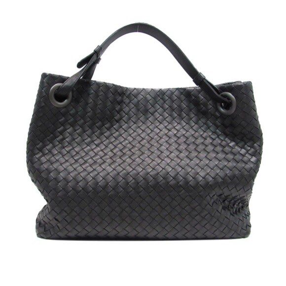 Intrecciato nappa top shoulder bag