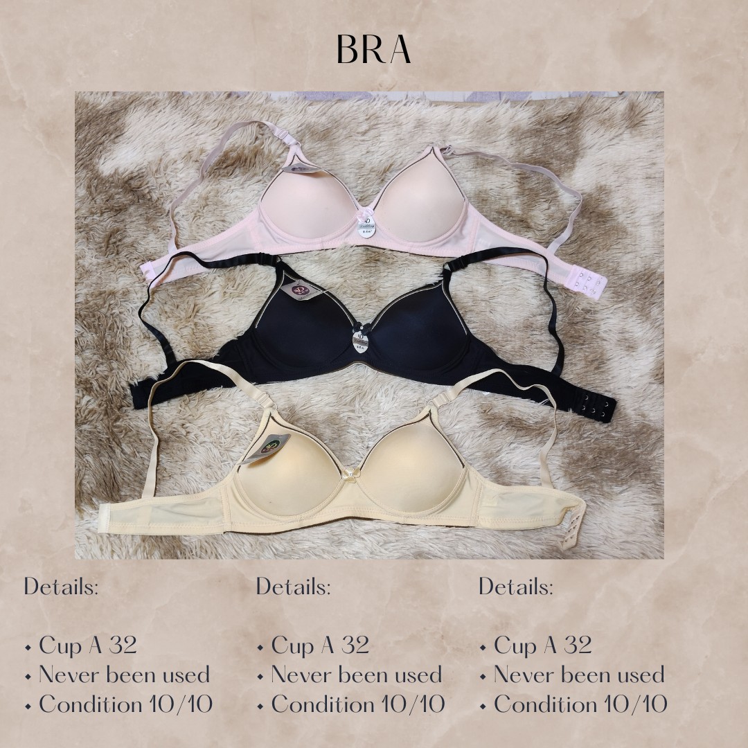 Bra CUP A 32, Women's Fashion, Undergarments & Loungewear on Carousell