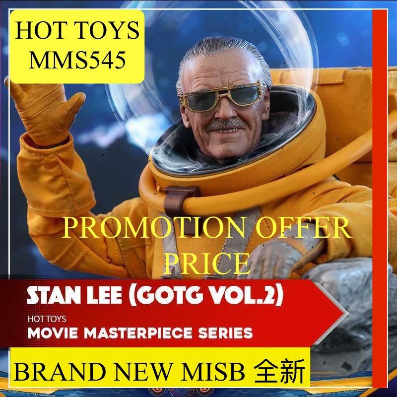 BRAND NEW EXCLUSIVE TOY FAIR 2019 HO TOYS MMS545 GOTG VOL.2 STAN LEE
