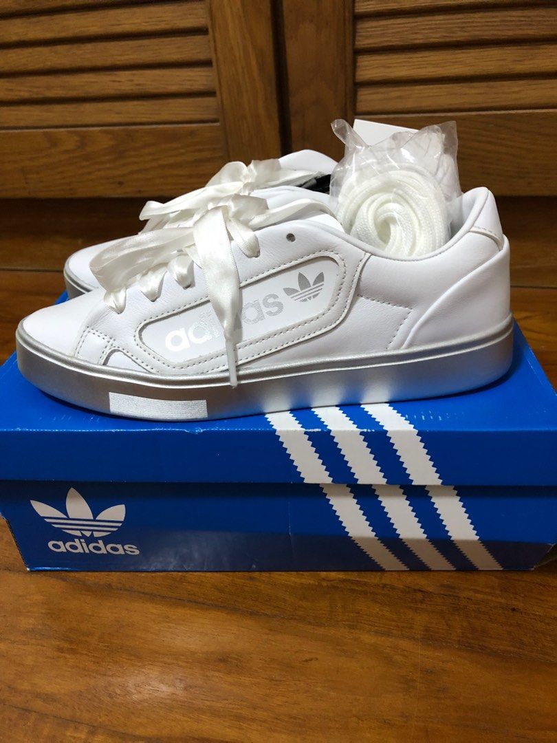 White and silver adidas new arrivals