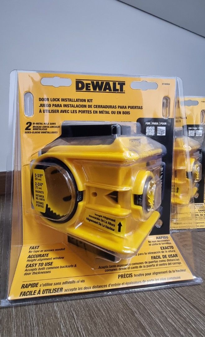 Dewalt door hotsell lock kit