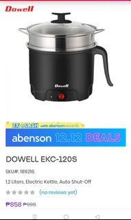 Brand New Dowell multi cooker EKC 120S