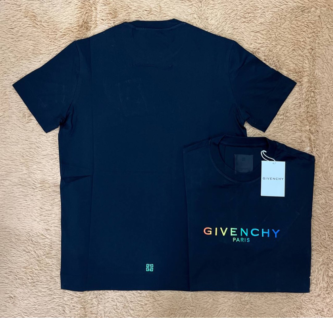 Givenchy t shirt rainbow sales
