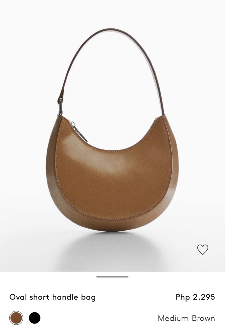 Mango oval short handle discount bag
