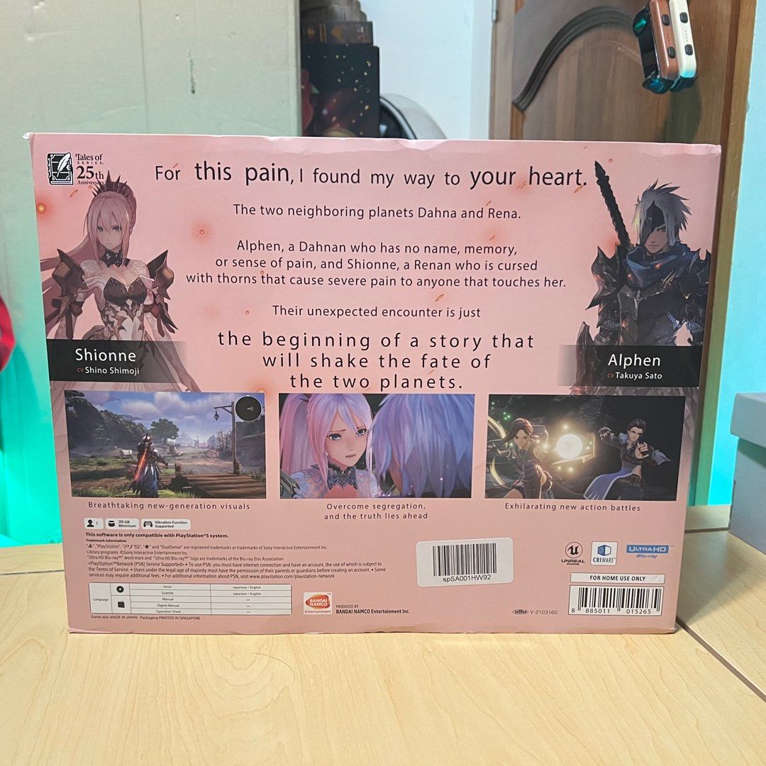 PS4 Tales Of Arise Hootle Edition Complet Conditions Photo