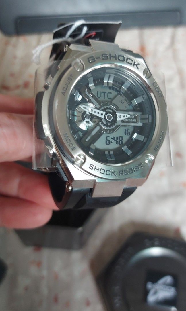 Brand new unworn CASIO G shock steel GST 410 1ADR