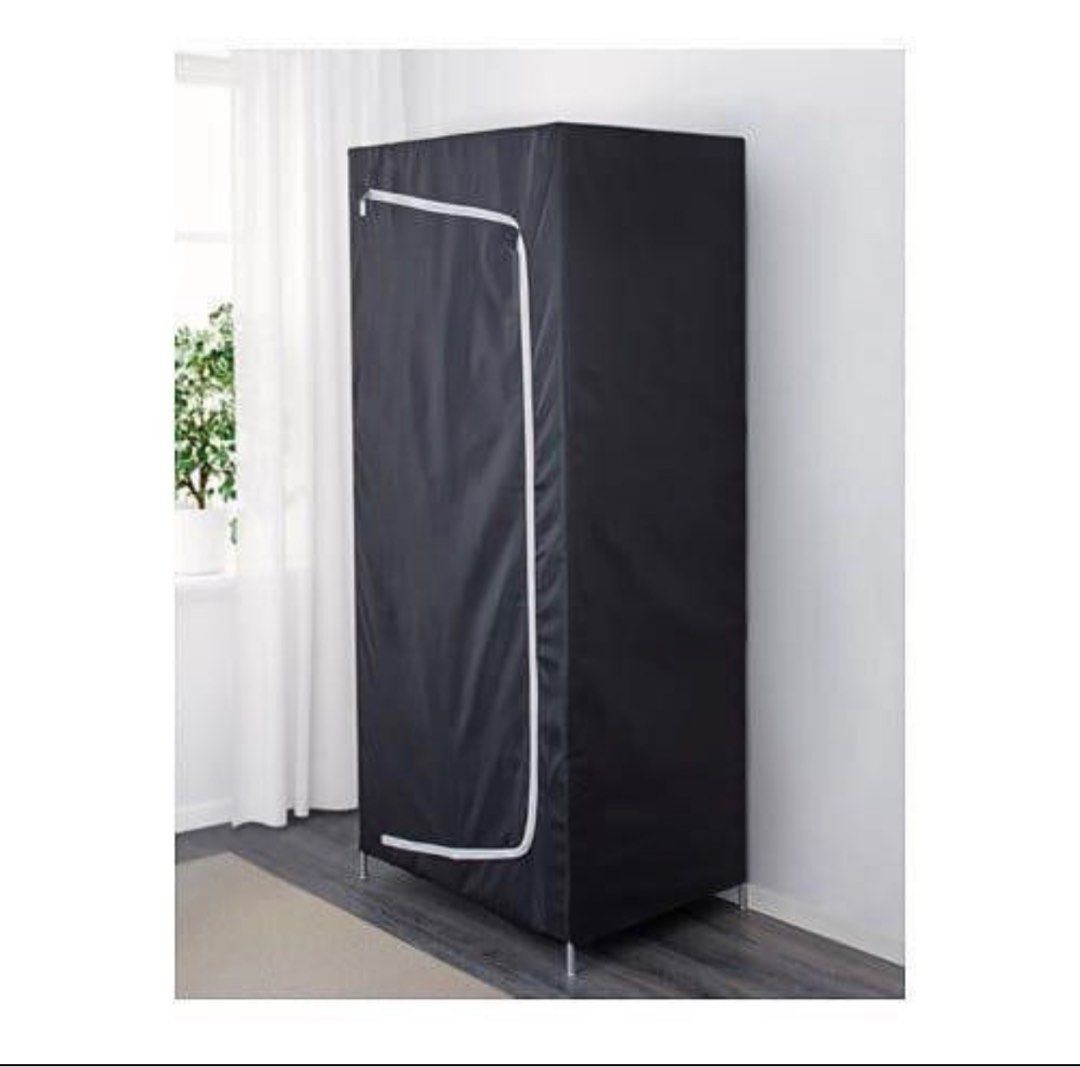 Ikea temporary store wardrobe