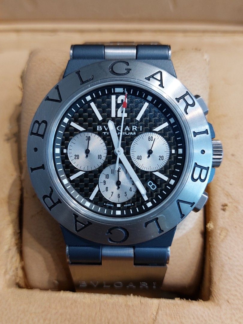 Bvlgari diagono top titanium
