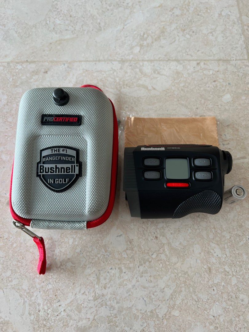 Bushnell golf hybrid rangefinder top