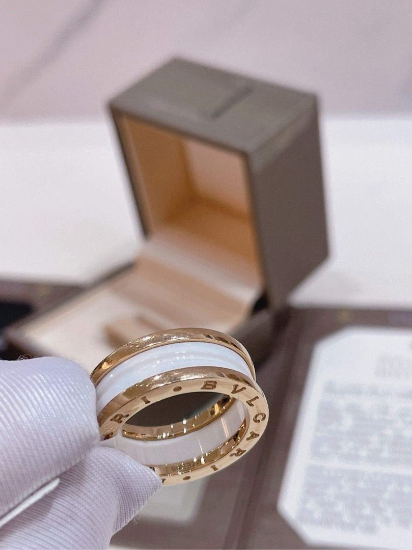 Bvlgari B.Zero Ceramic Ring Luxury Accessories on Carousell