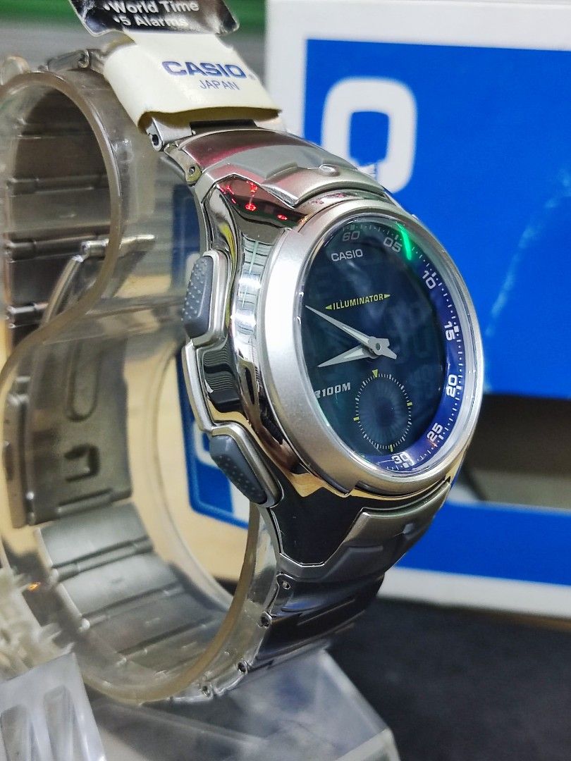 Casio illuminator alarm best sale