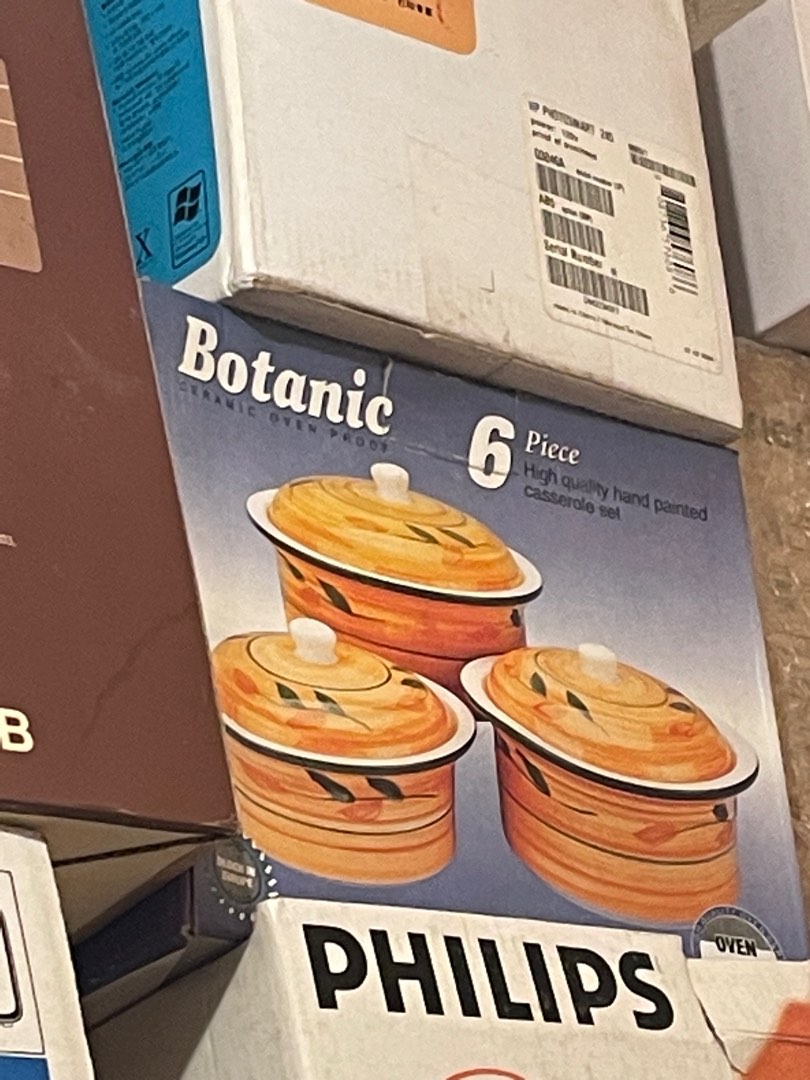 Ceramic oven proof 6 piece bowl set, cutleries set, Furniture & Home Living, Kitchenware