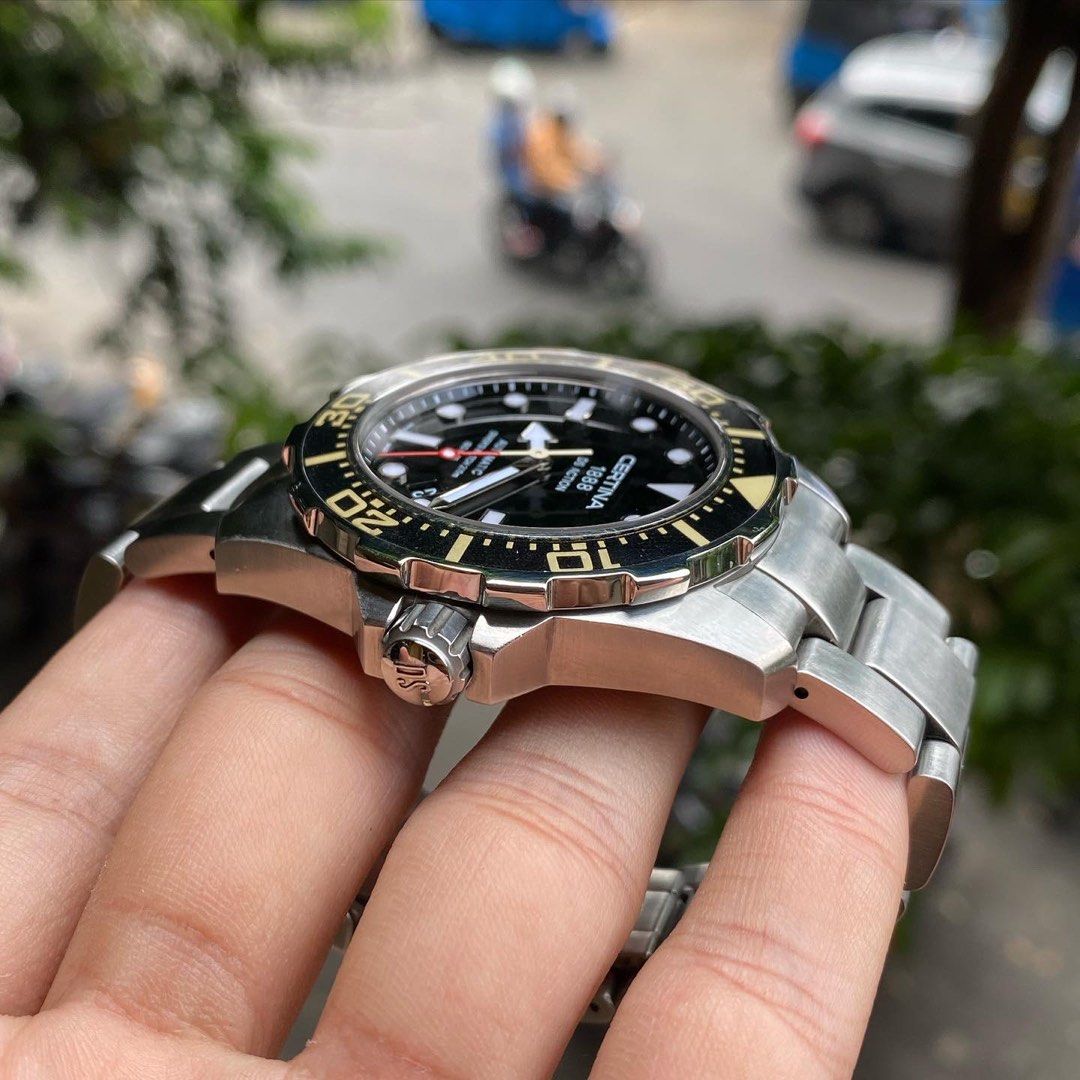 Certina DS Action Diver C013407A Automatic 42mm Fesyen Pria Jam Tangan di Carousell