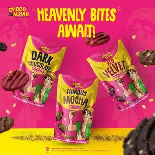 ChocoAlbab Trio Cookies