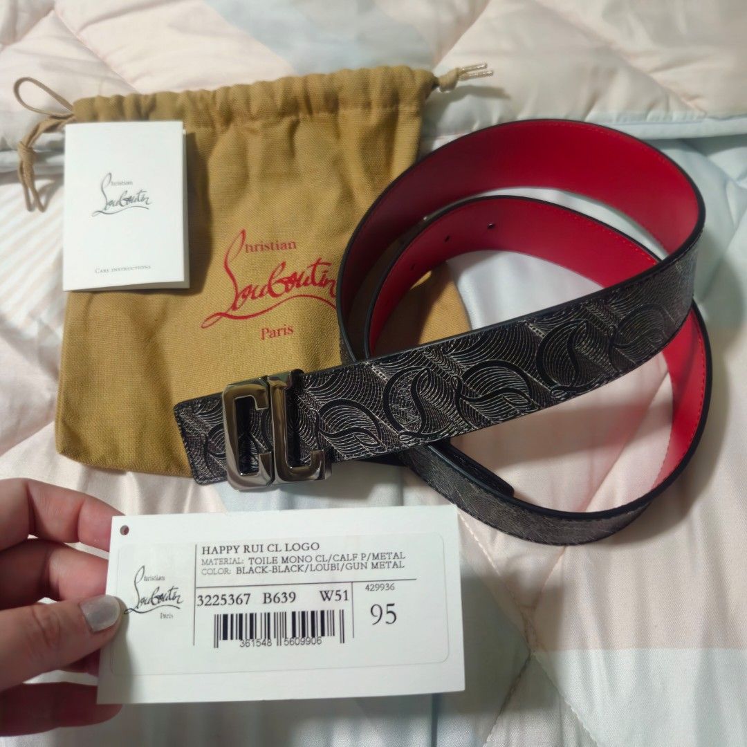 Christian discount louboutin strap