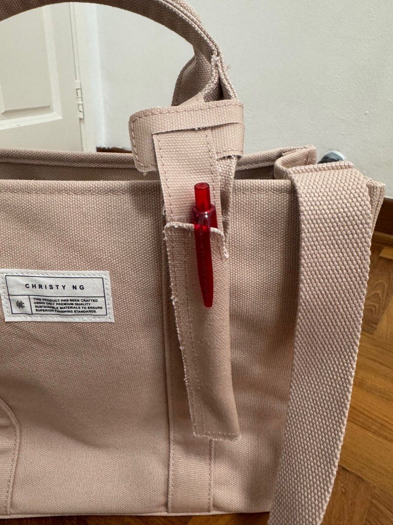 Christy Ng Tote Sling Bag in Dusty Pink